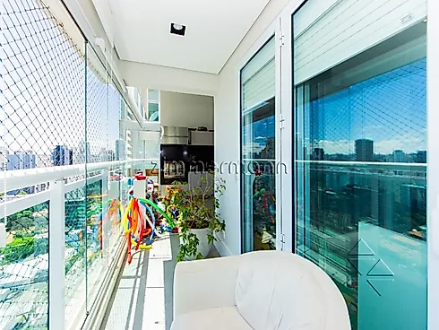 Apartamento 4 Quartos com 3 Suítes e 173m² - Brooklin - Apartamento em Brooklin, São Paulo - Foto 2