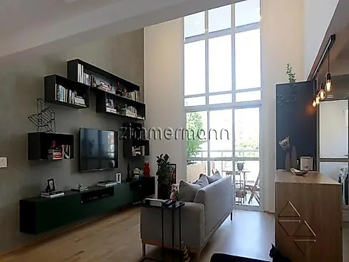 Apartamento 1 Quarto com 1 Suíte e 105m² - Vila Madalena - Apartamento em Vila Madalena, São Paulo - Foto 1