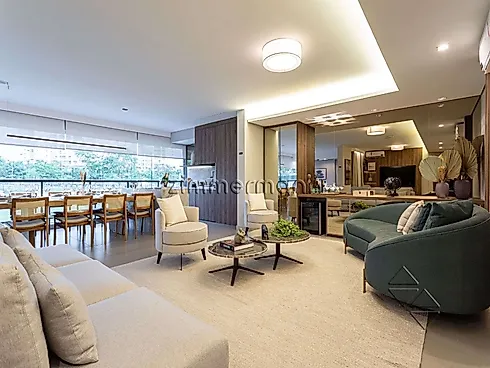 Apartamento 3 Quartos com 3 Suítes e 188m² - Jardim das Perdizes - Apartamento em Jardim Das Perdizes, São Paulo - Foto 1