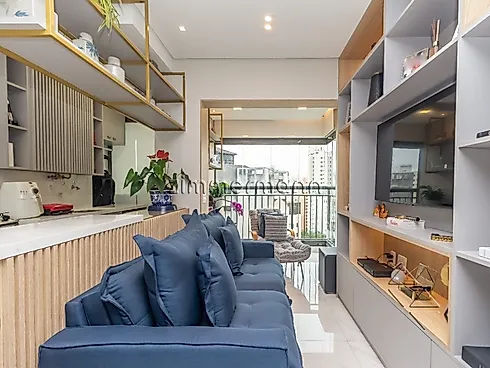 Apartamento 2 Quartos com 1 Suíte e 54m² - Moema - Apartamento em Moema, São Paulo - Foto 3