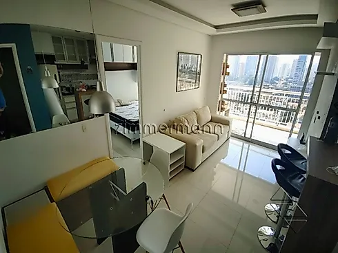 Apartamento 1 Quarto com 1 Suíte e 49m² - Brooklin - Apartamento em Brooklin, São Paulo - Foto 2