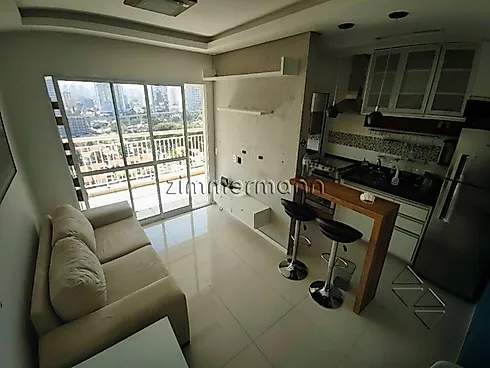 Apartamento 1 Quarto com 1 Suíte e 49m² - Brooklin - Apartamento em Brooklin, São Paulo - Foto 3