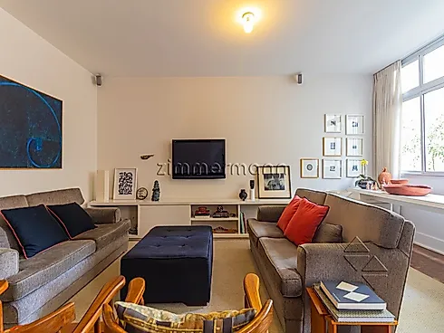 Apartamento 3 Quartos com 1 Suíte e 151m² - Jardim America - Apartamento em Jardim America, São Paulo - Foto 3