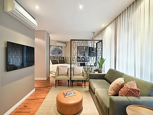 Apartamento 1 Quarto com 1 Suíte e 65m² - Vila Olimpia - Apartamento em Vila Olimpia, São Paulo - Foto 2