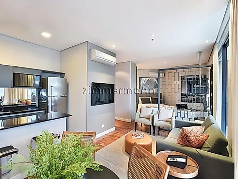 Apartamento 1 Quarto com 1 Suíte e 65m² - Vila Olimpia - Apartamento em Vila Olimpia, São Paulo - Foto 3