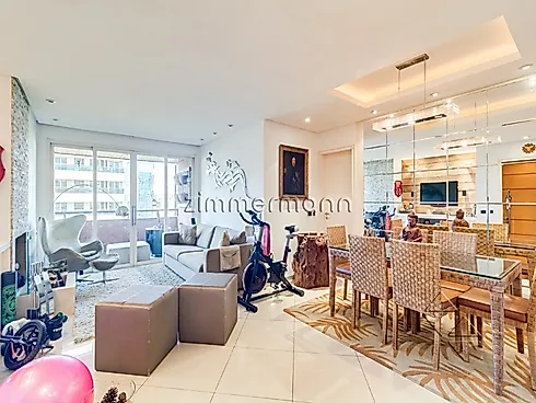 Apartamento 3 Quartos com 1 Suíte e 126m² - Brooklin - Apartamento em Brooklin, São Paulo - Foto 1