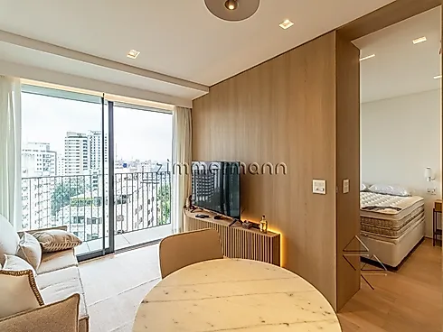 Apartamento 1 Quarto com 42m² - Vila Madalena - Apartamento em Vila Madalena, São Paulo - Foto 1
