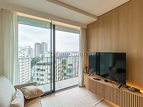 Apartamento 1 Quarto com 42m² - Vila Madalena - Apartamento em Vila Madalena, São Paulo - Foto 2