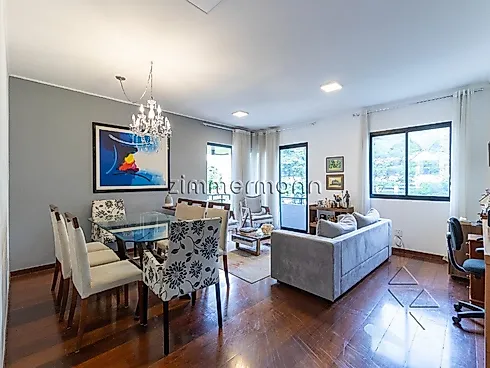 Apartamento 3 Quartos com 2 Suítes e 147m² - Campo Belo - Apartamento em Campo Belo, São Paulo - Foto 1