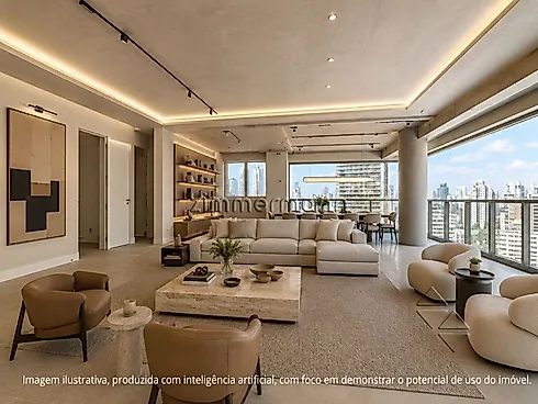 Apartamento 4 Quartos com 4 Suítes e 358m² - Vila Nova Conceição - Apartamento em Vila Nova Conceição, São Paulo - Foto 2