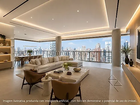 Apartamento 4 Quartos com 4 Suítes e 358m² - Vila Nova Conceição - Apartamento em Vila Nova Conceição, São Paulo - Foto 4