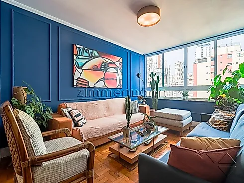 Apartamento 3 Quartos com 1 Suíte e 112m² - Jardim America - Apartamento em Jardim America, São Paulo - Foto 1