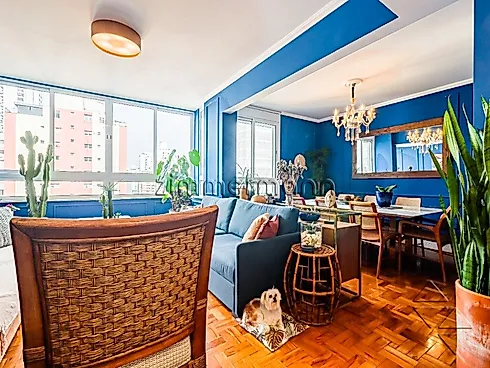 Apartamento 3 Quartos com 1 Suíte e 112m² - Jardim America - Apartamento em Jardim America, São Paulo - Foto 2