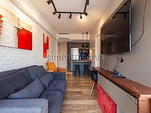 Apartamento 1 Quarto com 1 Suíte e 49m² - Bela Vista - Apartamento em Bela Vista, São Paulo - Foto 2