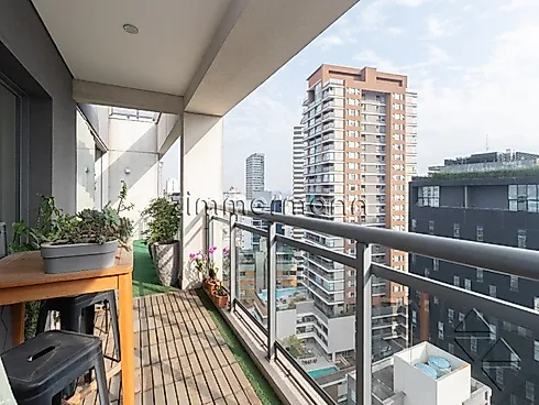 Apartamento 2 Quartos com 2 Suítes e 107m² - Vila Madalena - Apartamento em Vila Madalena, São Paulo - Foto 2