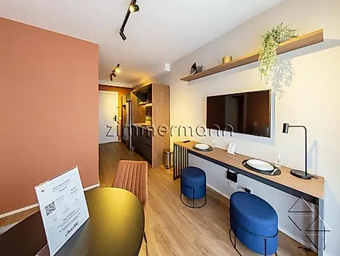 Apartamento 1 Quarto com 1 Suíte e 43m² - Moema - Apartamento em Moema, São Paulo - Foto 4