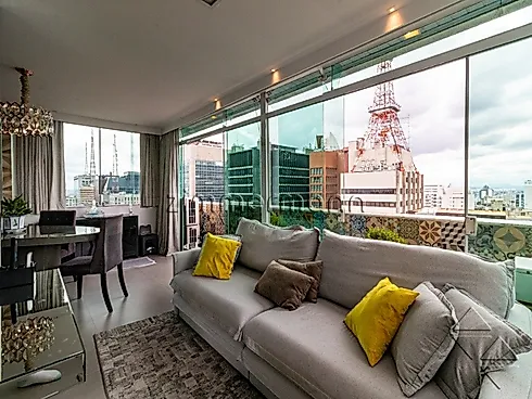 Apartamento 2 Quartos com 2 Suítes e 104m² - Jardim America - Apartamento em Jardim America, São Paulo - Foto 2