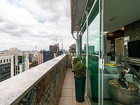 Apartamento 2 Quartos com 2 Suítes e 104m² - Jardim America - Apartamento em Jardim America, São Paulo - Foto 3