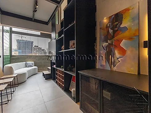 Apartamento 1 Quarto com 1 Suíte e 54m² - Vila Madalena - Apartamento em Vila Madalena, São Paulo - Foto 1