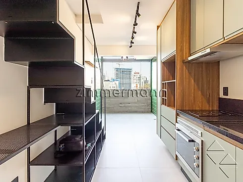 Apartamento 1 Quarto com 1 Suíte e 40m² - Vila Madalena - Apartamento em Vila Madalena, São Paulo - Foto 3
