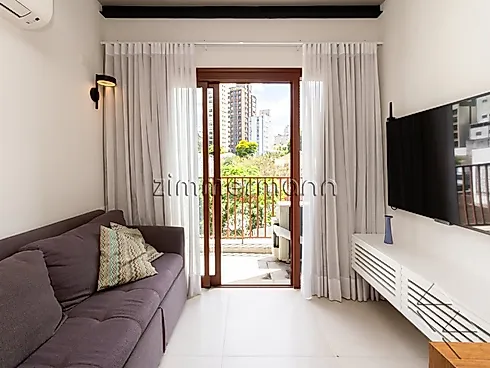 Apartamento 1 Quarto com 1 Suíte e 50m² - Vila Madalena - Apartamento em Vila Madalena, São Paulo - Foto 3