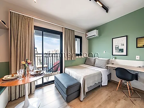 Casa 1 Quarto com 26m² - Vila Buarque - Casa em Vila Buarque, São Paulo - Foto 1