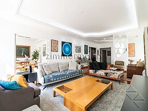 Apartamento 4 Quartos com 3 Suítes e 350m² - Jardim America - Apartamento em Jardim America, São Paulo - Foto 4