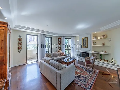 Apartamento 4 Quartos com 3 Suítes e 221m² - Campo Belo - Apartamento em Campo Belo, São Paulo - Foto 3