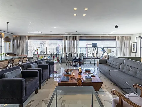 Apartamento 5 Quartos com 5 Suítes e 310m² - Higienopolis - Apartamento em Higienopolis, São Paulo - Foto 3