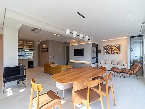 Apartamento 3 Quartos com 3 Suítes e 162m² - Chácara Santo Antônio - Apartamento em Chácara Santo Antônio, São Paulo - Foto 3
