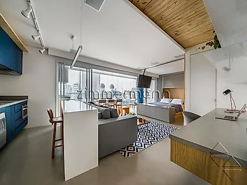 Apartamento 1 Quarto com 1 Suíte e 70m² - Itaim Bibi - Apartamento em Itaim Bibi, São Paulo - Foto 1