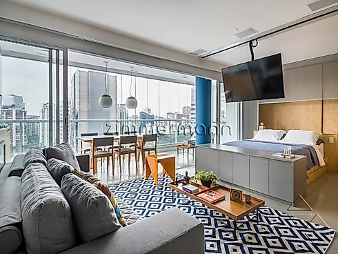 Apartamento 1 Quarto com 1 Suíte e 70m² - Itaim Bibi - Apartamento em Itaim Bibi, São Paulo - Foto 3