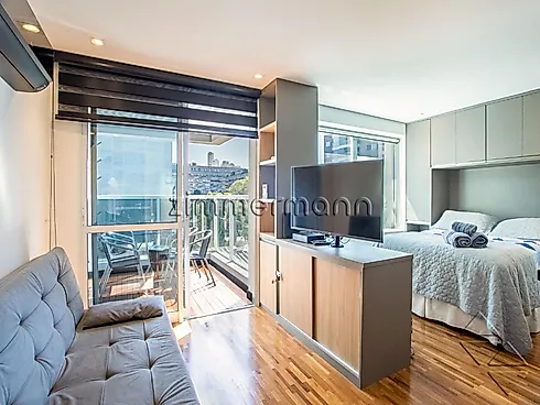 Apartamento 1 Quarto com 30m² - Vila Madalena - Apartamento em Vila Madalena, São Paulo - Foto 5