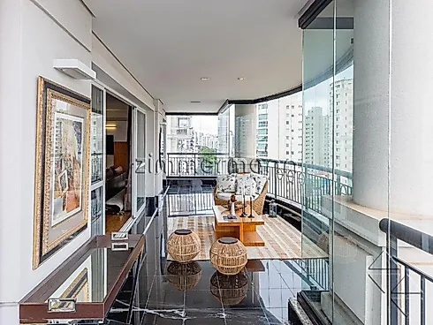 Apartamento 5 Quartos com 4 Suítes e 308m² - Moema - Apartamento em Moema, São Paulo - Foto 3