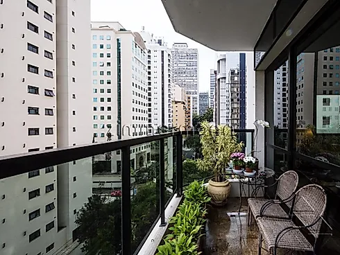 Apartamento 4 Quartos com 2 Suítes e 205m² - Jardim America - Apartamento em Jardim America, São Paulo - Foto 5
