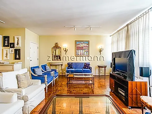 Apartamento 3 Quartos com 1 Suíte e 190m² - Jardim America - Apartamento em Jardim America, São Paulo - Foto 5