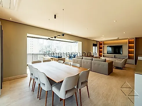 Apartamento 4 Quartos com 3 Suítes e 227m² - Jardim America - Apartamento em Jardim America, São Paulo - Foto 1