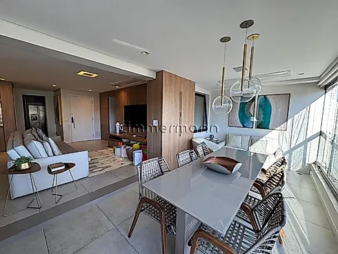 Apartamento 3 Quartos com 3 Suítes e 168m² - Chacara Santo Antonio - Apartamento em Chacara Santo Antonio, São Paulo - Foto 1
