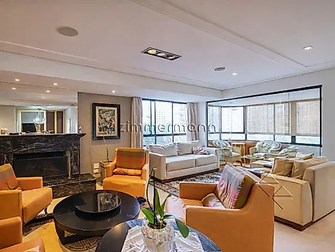 Apartamento 4 Quartos com 3 Suítes e 210m² - Moema - Apartamento em Moema, São Paulo - Foto 1