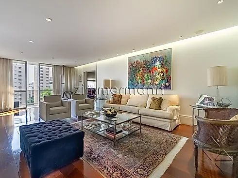 Apartamento 4 Quartos com 2 Suítes e 346m² - Jardim America - Apartamento em Jardim America, São Paulo - Foto 3