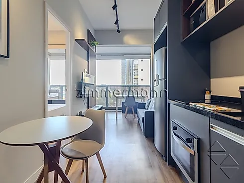 Apartamento 1 Quarto com 1 Suíte e 39m² - Moema - Apartamento em Moema, São Paulo - Foto 1