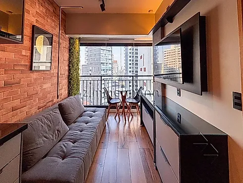 Apartamento 1 Quarto com 30m² - Sumare - Apartamento em Sumare, São Paulo - Foto 3