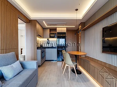 Apartamento 1 Quarto com 42m² - Pinheiros - Apartamento em Pinheiros, São Paulo - Foto 5
