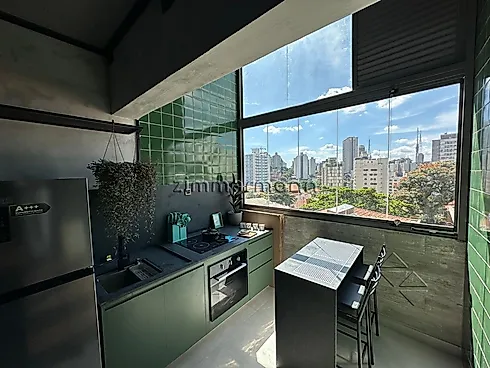 Apartamento 1 Quarto com 51m² - Vila Madalena - Apartamento em Vila Madalena, São Paulo - Foto 3
