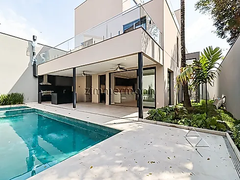 Casa 4 Quartos com 4 Suítes e 550m² - Vila Nova Conceição - Casa em Vila Nova Conceição, São Paulo - Foto 1