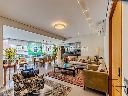 Apartamento 4 Quartos com 3 Suítes e 190m² - Alto da Lapa - Apartamento em Alto Da Lapa, São Paulo - Foto 1