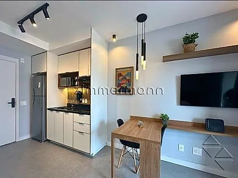 Apartamento 1 Quarto com 27m² - Pompeia - Apartamento em Pompeia, São Paulo - Foto 4