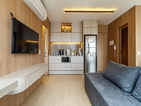 Apartamento 1 Quarto com 37m² - Pinheiros - Apartamento em Pinheiros, São Paulo - Foto 4